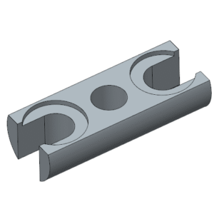 Łącznik sworzniowy - profil 45x45 - BA-45