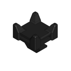 Uchwyt kablowy krzyżowy - kanał 8 - BB-8