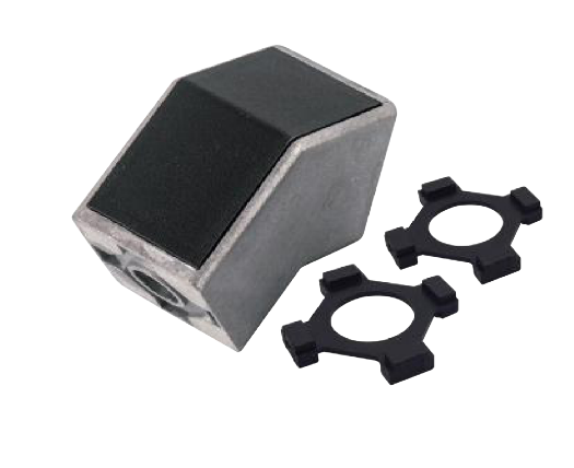 Łącznik kątowy 40x40 - 45° - kanał 8/10 - BF-40x40-8/10 - obrazek 2