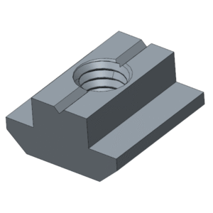Nakrętka wsuwana T - kanał 10 - M4, M5, M6, M8 - CA-MX-10