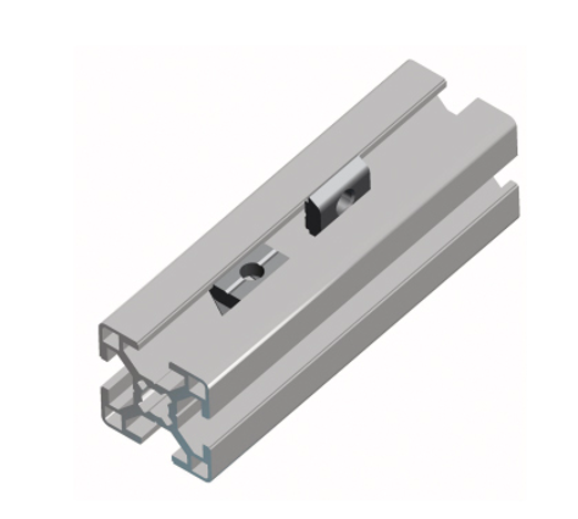Nakrętka wsuwana T ze sprężyną - kanał 8 - M4, M5, M6, M8 - obrazek 3