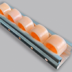 Listwa rolkowa stalowa LR-4M-40 - ocynkowana L = 2000mm