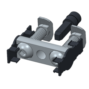 Łącznik sworzniowy - zestaw - profil 45x45 - BA-45-K