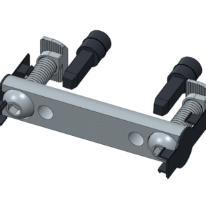 Łącznik sworzniowy - zestaw - profil 40x80 - BA-80-K
