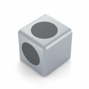 Łącznik kostkowy 45x45 2D - BI-45x45-2