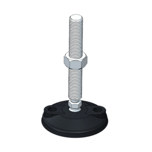 Stopa wahliwa tworzywowa ⌀ 80 - trzpień M16x150 - PT-80-M16x150