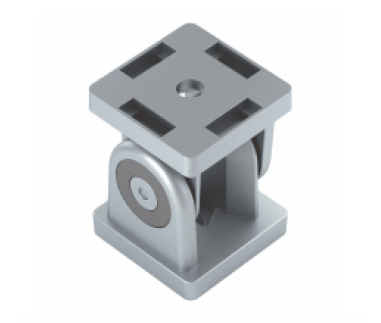 Przegub 45x45 bez dźwigni zaciskowej - kanał 8/10 - BG-45x45