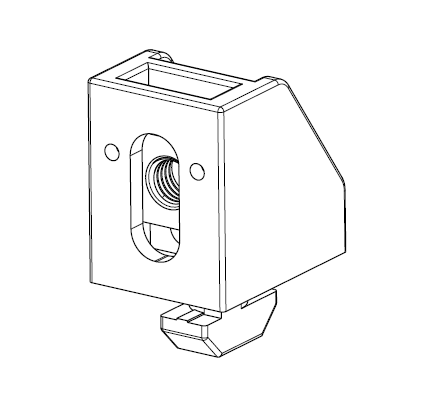 Blok mocujący, uniblock kanał 8 - BN-8 - obrazek 4
