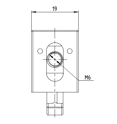 Blok mocujący, uniblock kanał 8 - BN-8 - obrazek 3