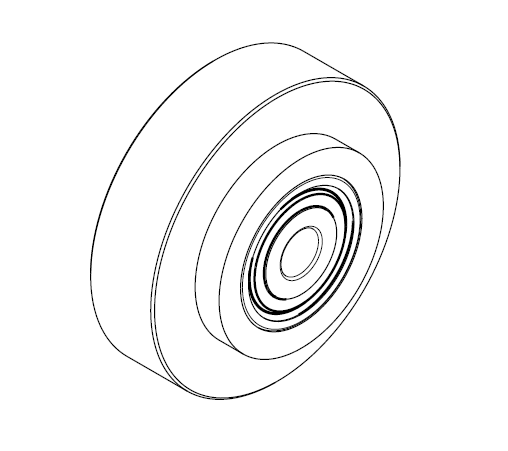 Rolka prowadząca - kanał 10 - BP-10 - obrazek 4