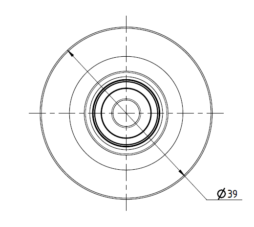 Rolka prowadząca - kanał 10 - BP-10 - obrazek 2