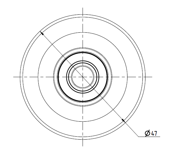 Rolka prowadząca - kanał 8 - BP-8 - obrazek 2