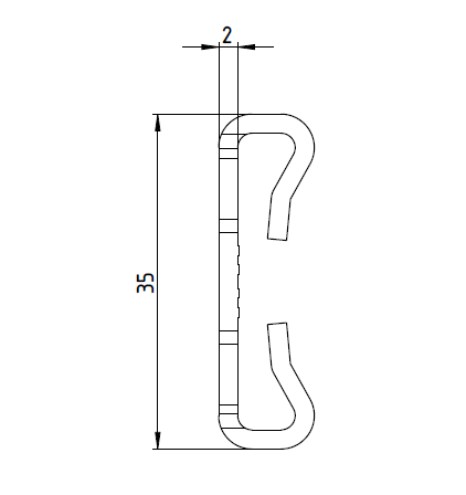 Łącznik standardowy - kanał 8 - BR-8 - obrazek 3
