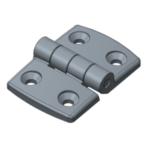 Zawias aluminiowy profila 40x40 kanał 8/10 - BZ-40