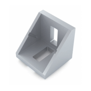 Kątownik aluminiowy 40x40 - kanał 10 - BK-40x40-10