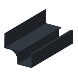 Banda do listy rolkowej - seria 40 - L=2000 mm - LR-40-B